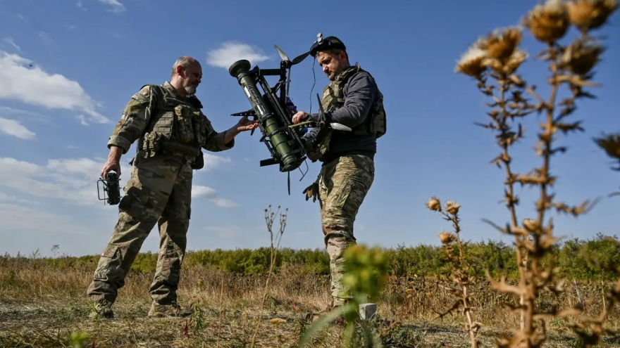 UAV Ukraine lần đầu khai hỏa súng phóng lựu trong thực chiến