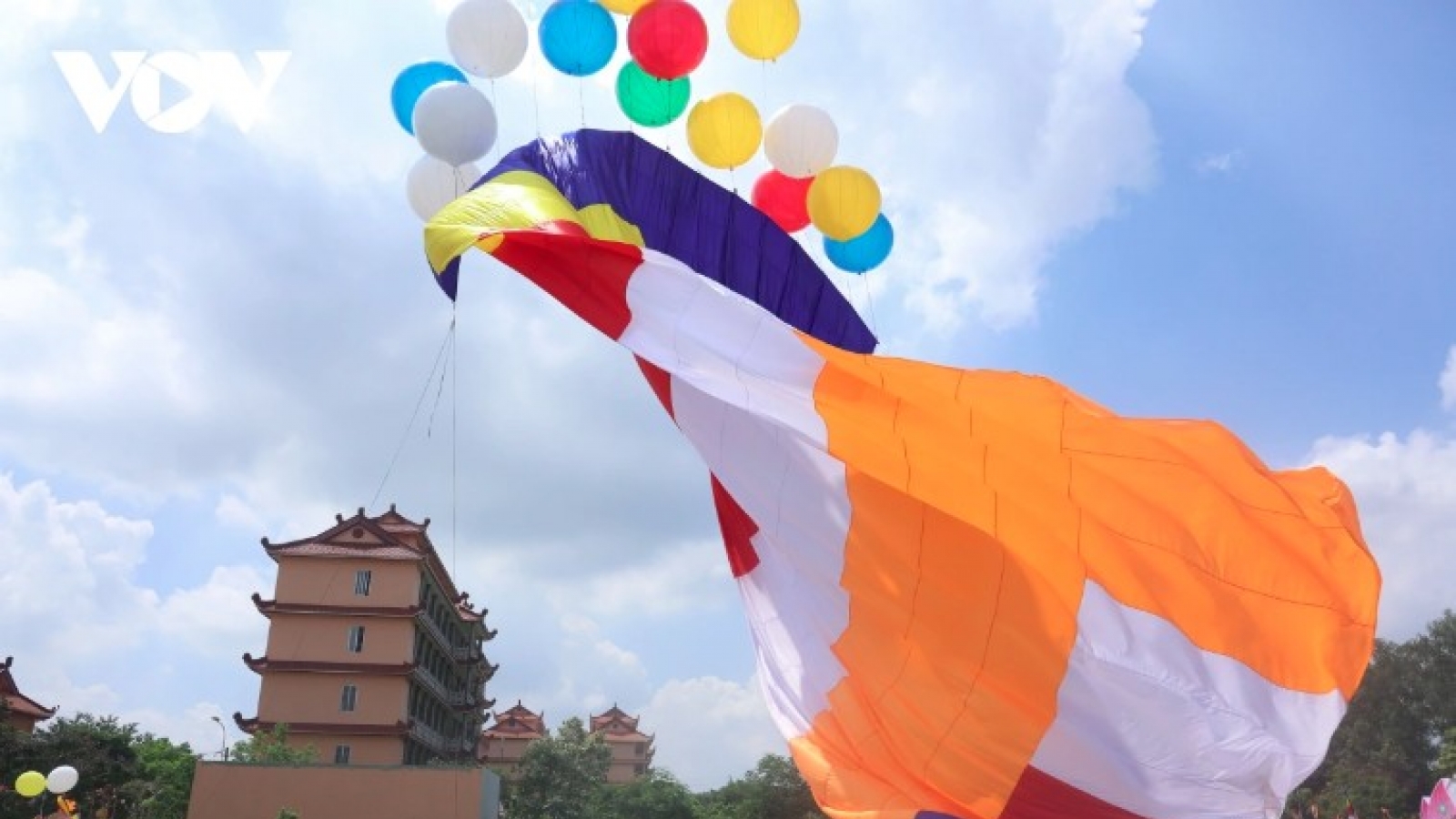 Buddhist flag-hoisting ceremony at UN Vesak 2025 celebration