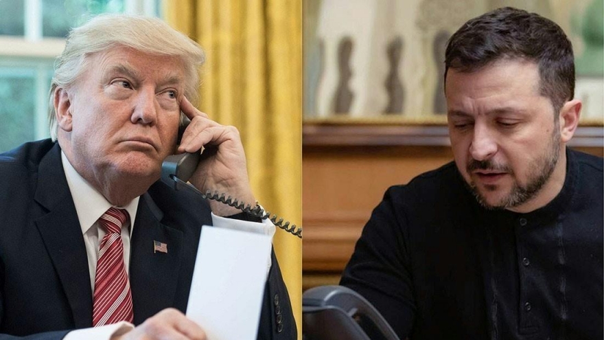 Tổng thống Mỹ điện đàm với Tổng thống Ukraine