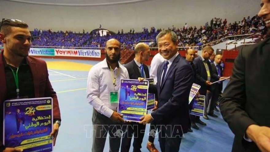 WVVF President praises martial arts development model in Algeria, Africa