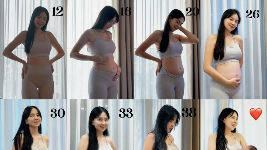 Sao Việt 10/5: MC Mai Ngọc về dáng sau 20 ngày sinh con