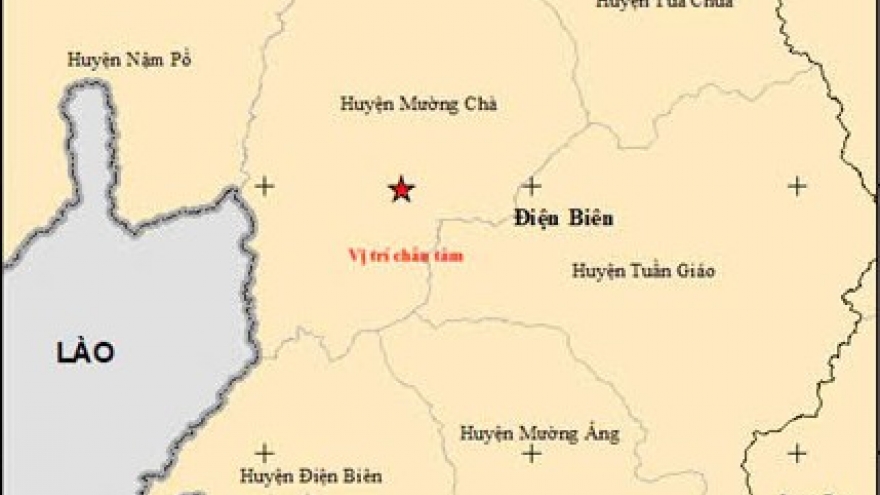 Động đất mạnh 5.0 độ richter, tâm chấn tại Mường Chà (Điện Biên)