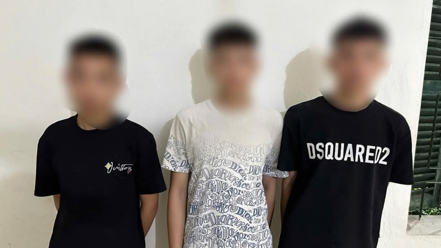 Bắt giữ nhóm thiếu niên đánh nhau tại phố đi bộ ở Cao Bằng