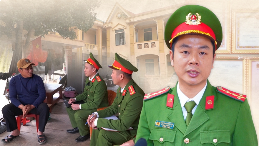 Công an xã tinh - gọn - mạnh, dân được lợi đủ đường