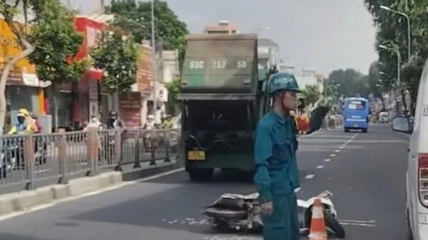 Va chạm xe rác ở Gò Vấp, một người tử vong