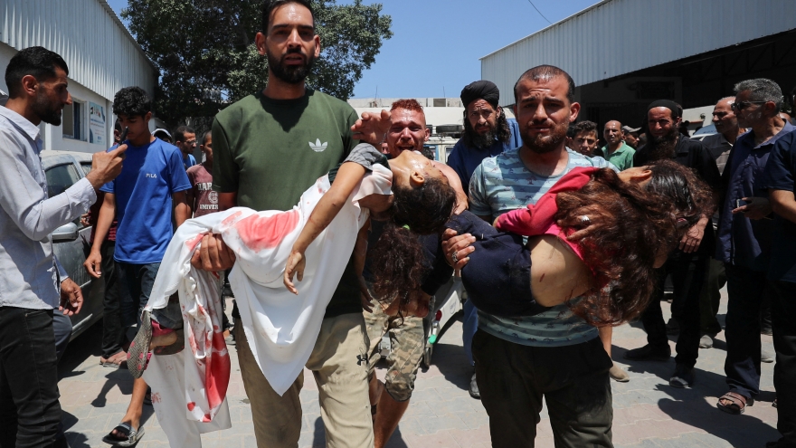 Thêm 8 người Palestine thiệt mạng gần "điểm cứu trợ" ở Gaza