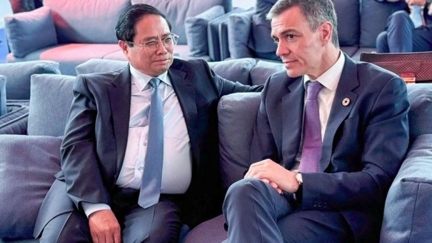 Vietnamese, Spanish PMs meet on UNOC3 sidelines