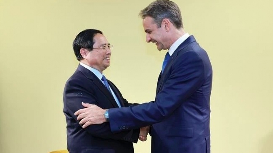 Vietnamese, Greek PMs meet on sidelines of UNOC 3