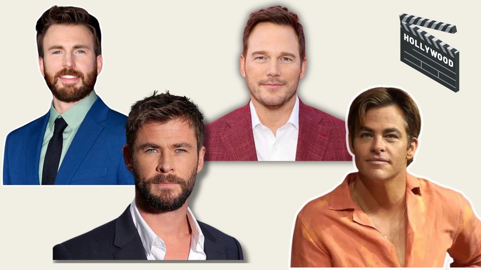 Đặt lên bàn cân 4 tài tử tên Chris của Hollywood
