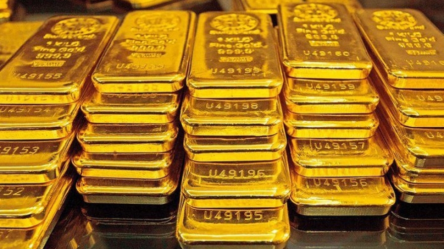 Giá vàng hôm nay 15/7: Vàng thế giới tăng 8 USD/oz