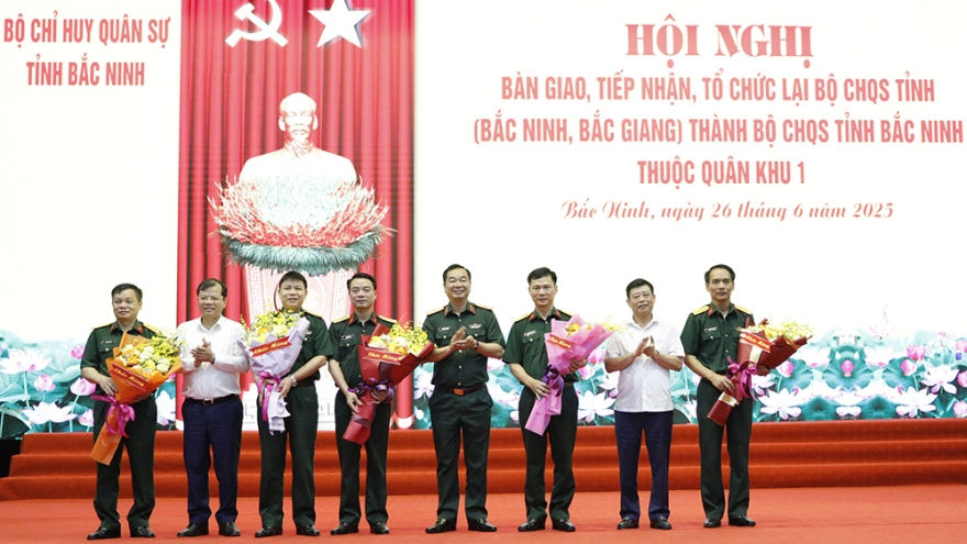 Thành lập Bộ Chỉ huy quân sự tỉnh Bắc Ninh mới