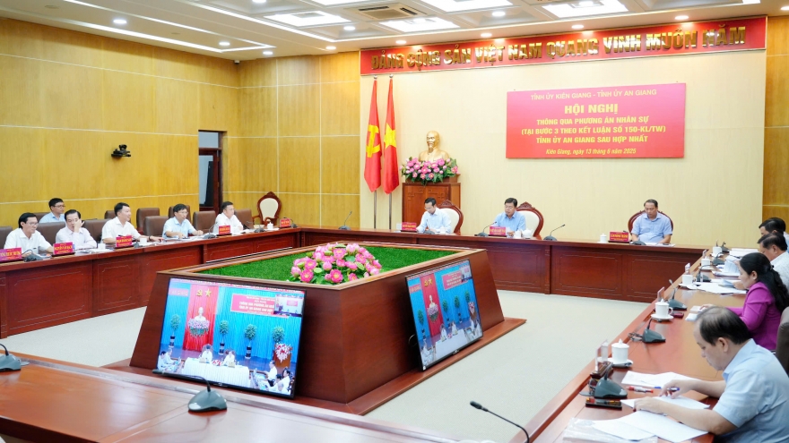 An Giang và Kiên Giang thông qua phương án nhân sự sau hợp nhất tỉnh