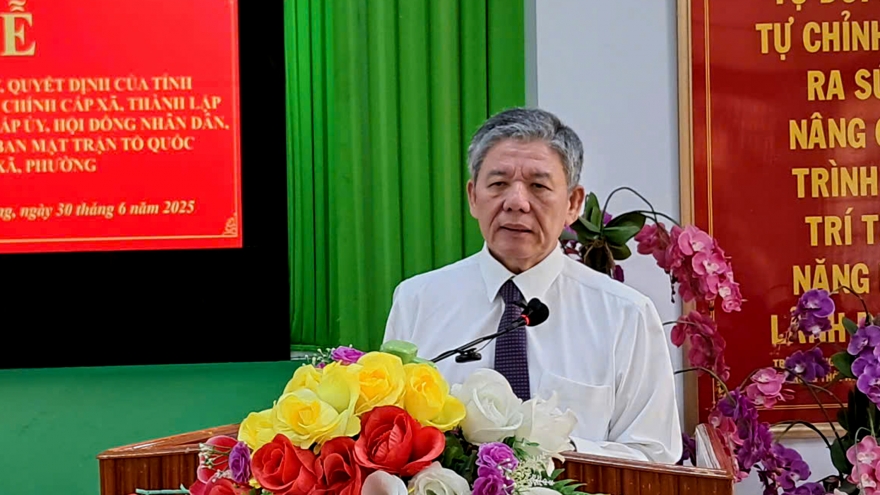 Bí thư Tỉnh ủy Trà Vinh: Cấp xã, phường (mới) chủ động làm việc cho dân