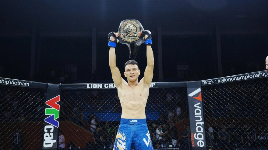 Lion Championship 23: Lê Văn Tuần giành đai vô địch ấn tượng