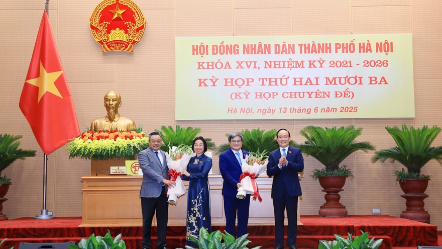 Hà Nội có thêm 1 Phó Chủ tịch HĐND và 1 Phó Chủ tịch UBND thành phố