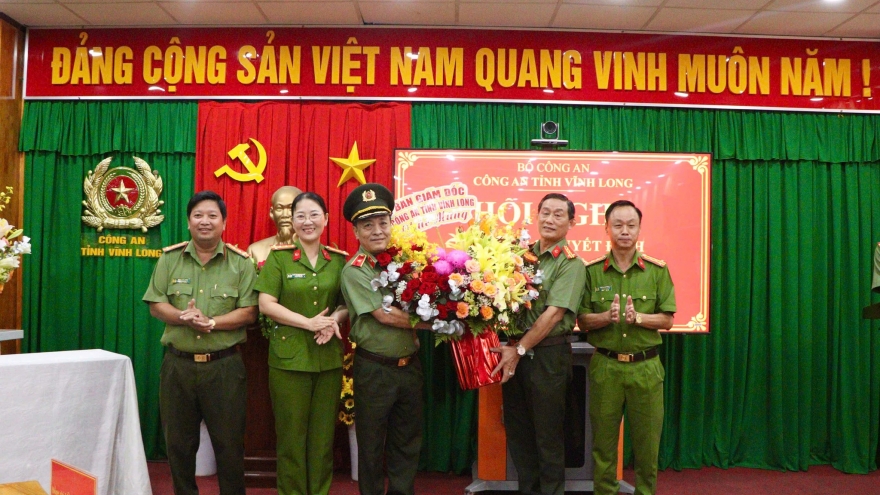 Đại tá Phan Ngọc Tính được giao phụ trách Công an tỉnh Vĩnh Long