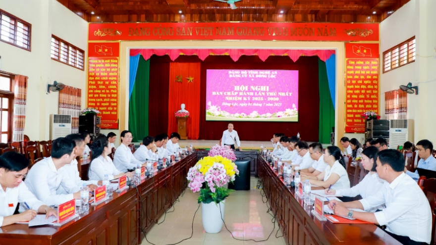 Một thường vụ và 8 tỉnh ủy viên ở Nghệ An giữ chức Bí thư Đảng ủy xã, phường mới
