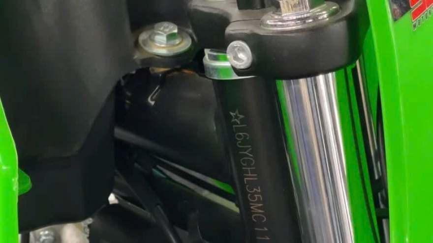 Cách tra số VIN trên xe mô tô