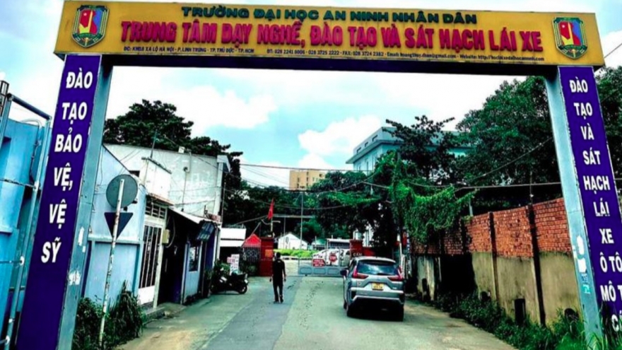 Trung tâm Đào tạo Dạy lái xe Trường Đại học An ninh Nhân dân