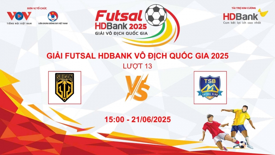 Trực tiếp Sài Gòn Titans - Thái Sơn Bắc tại giải Futsal HDBank VĐQG 2025