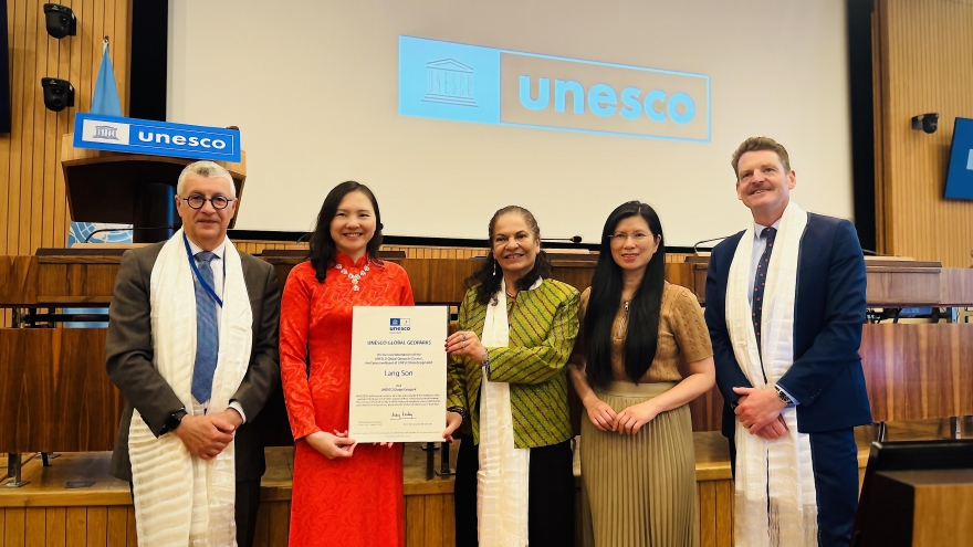 UNESCO công nhận Công viên địa chất Lạng Sơn là Công viên địa chất toàn cầu