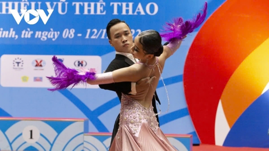 Việt Nam đăng cai giải khiêu vũ thể thao quốc tế đầu tiên