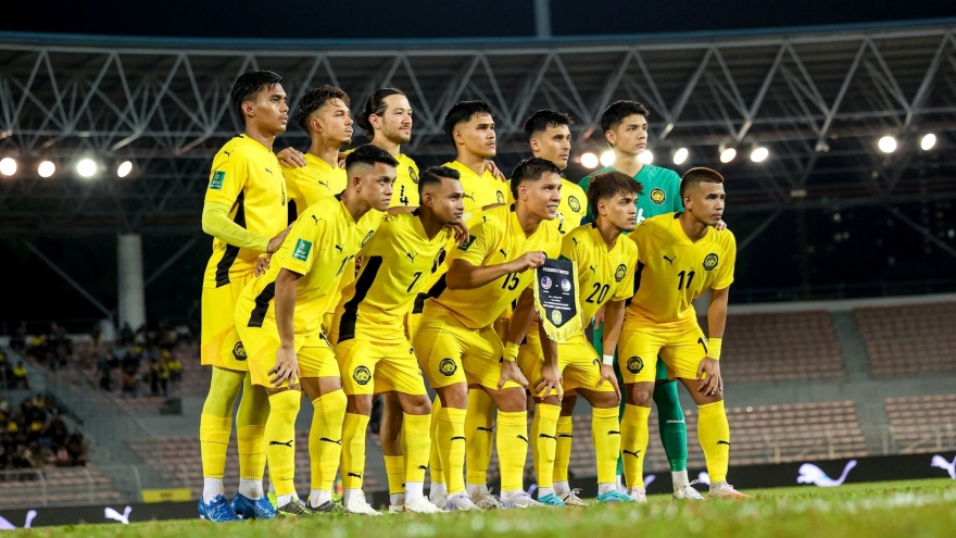 Malaysia thua đậm trước ngày so tài với ĐT Việt Nam