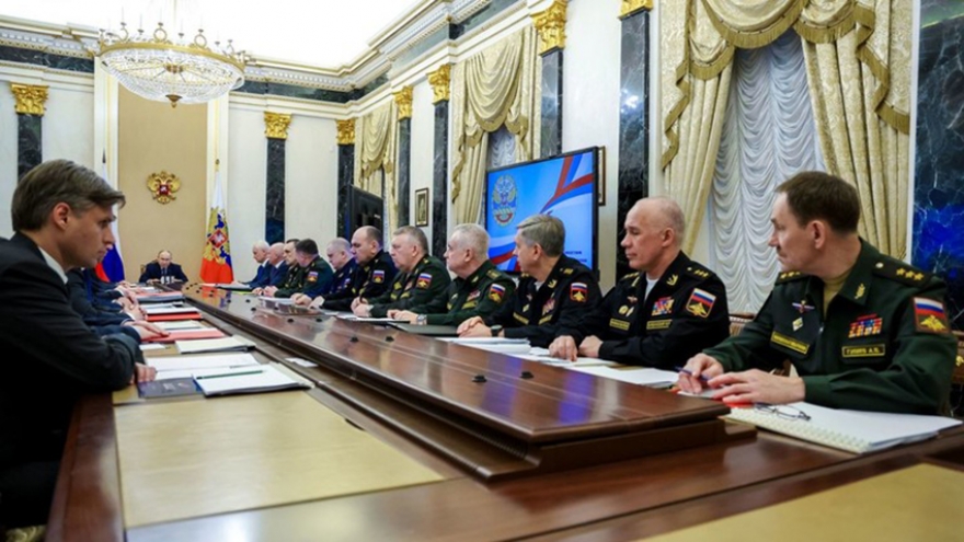 Tổng thống Putin tuyên bố Nga sở hữu kho vũ khí hạt nhân hiện đại nhất thế giới