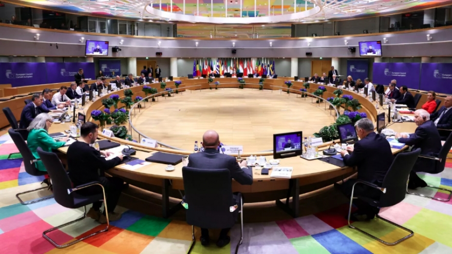 Hội nghị Thượng đỉnh EU: “Nóng” vấn đề Nga - Ukraine