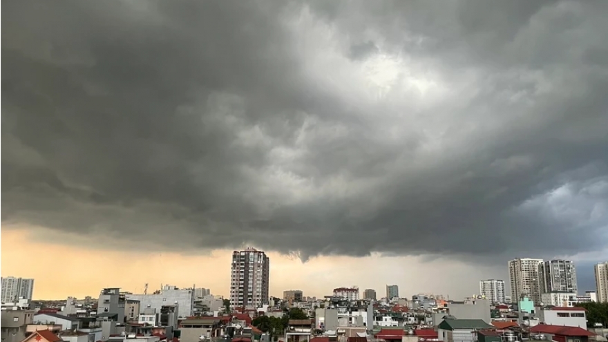 Thời tiết hôm nay 29/6: Bắc Bộ có mưa to và dông