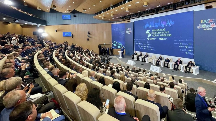 Liên minh Kinh tế Á-Âu đặt mục tiêu mới tại Diễn đàn Kinh tế Á - Âu tổ chức tại Minsk