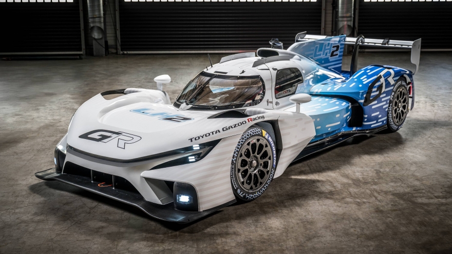 Toyota ra mắt mẫu xe đua ý tưởng GR LH2 Racing chạy bằng hydro lỏng