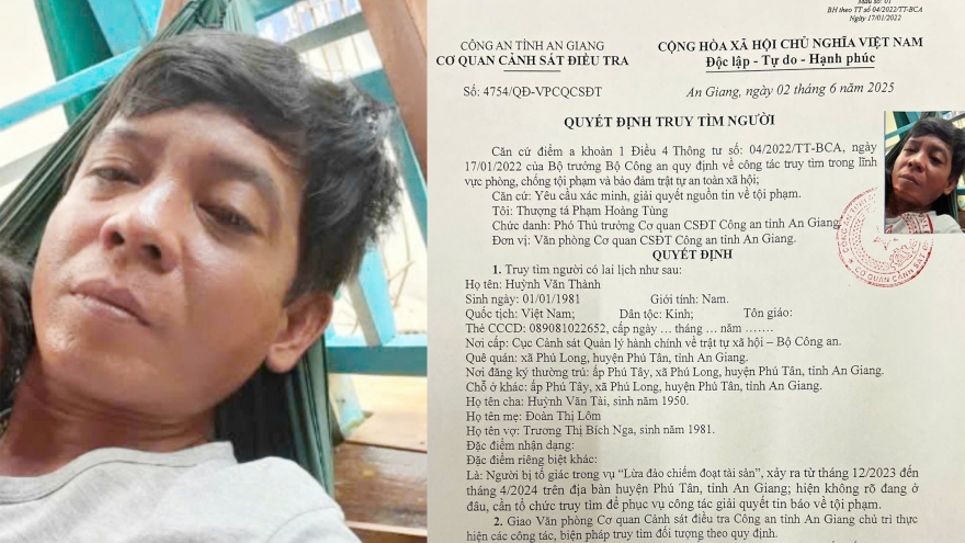 Truy tìm người chiếm đoạt hơn 1,3 tỷ đồng tiền thu mua lúa của nông dân