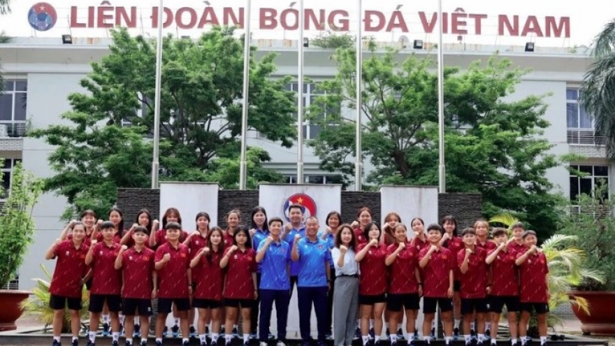 U20 women’s football players gather ahead of 2026 AFC Asian Qualifiers