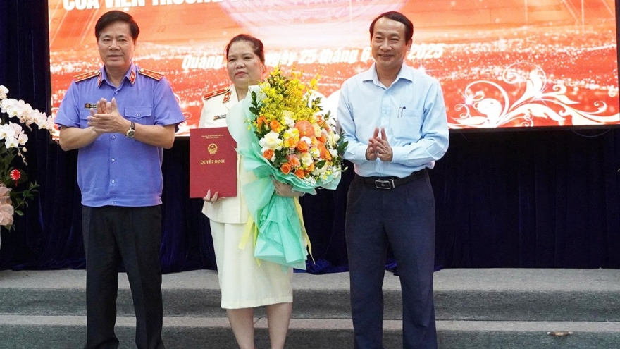 Viện KSND tối cao công bố quyết định bổ nhiệm cán bộ tại Quảng Ngãi