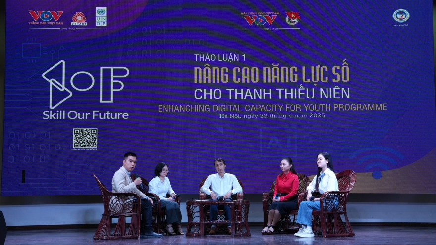 Lễ tổng kết chương trình "Nâng cao năng lực số cho thanh thiếu niên"