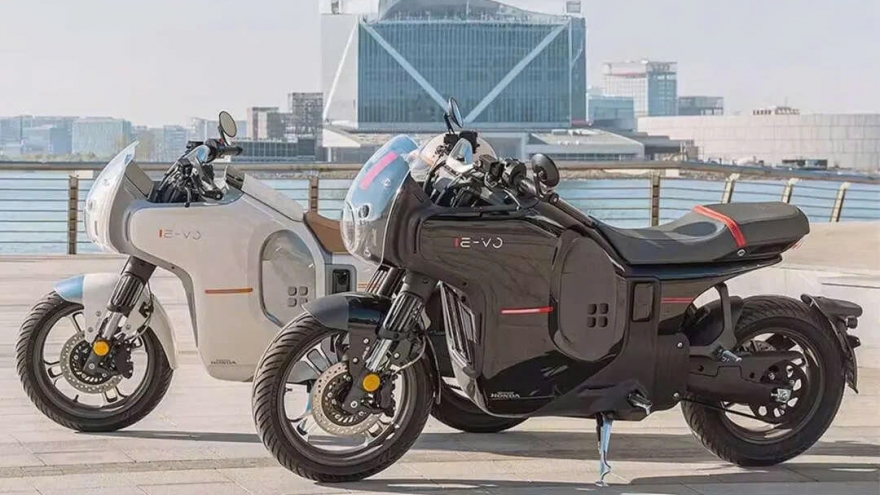 Wuyang Honda ra mắt xe máy điện E-VO đầu tiên tại Trung Quốc