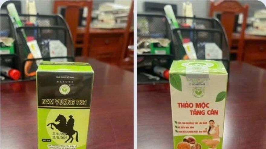 Triệt phá đường dây sản xuất 12 loại thực phẩm chức năng giả tại Thanh Hóa