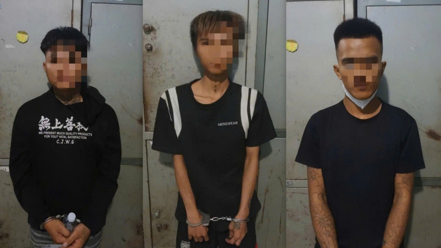 Bắt giữ 3 đối tượng thực hiện hàng loạt vụ cướp giật tài sản ở Bình Thuận