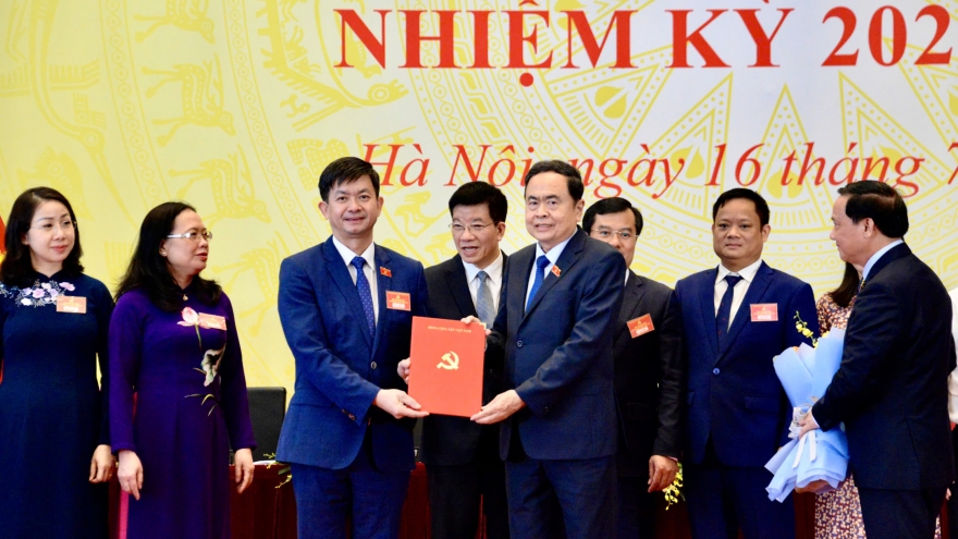 Chủ tịch Quốc hội Trần Thanh Mẫn dự Đại hội Đảng bộ Văn phòng Quốc hội