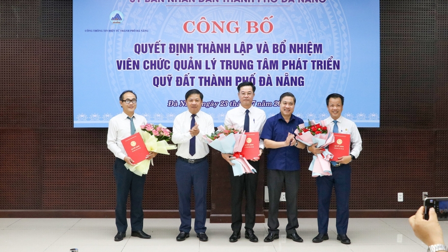 Đà Nẵng thành lập Trung tâm Phát triển Quỹ đất trực thuộc UBND thành phố