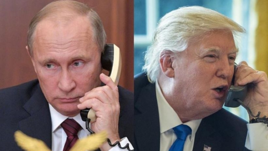 Nội dung ông Trump và ông Putin thảo luận trong gần 1 tiếng điện đàm