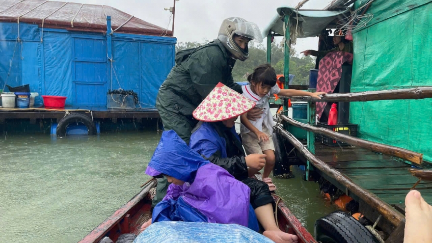 Cập nhật bão số 3: Đặc khu Cô Tô (Quảng Ninh) đang có mưa to đến rất to