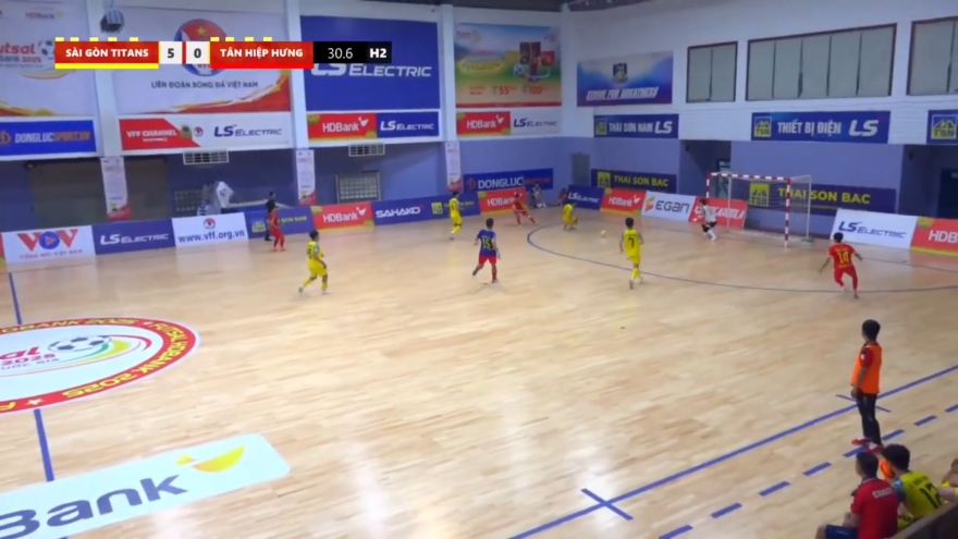 Highlight Sài Gòn Titans vs Tân Hiệp Hưng