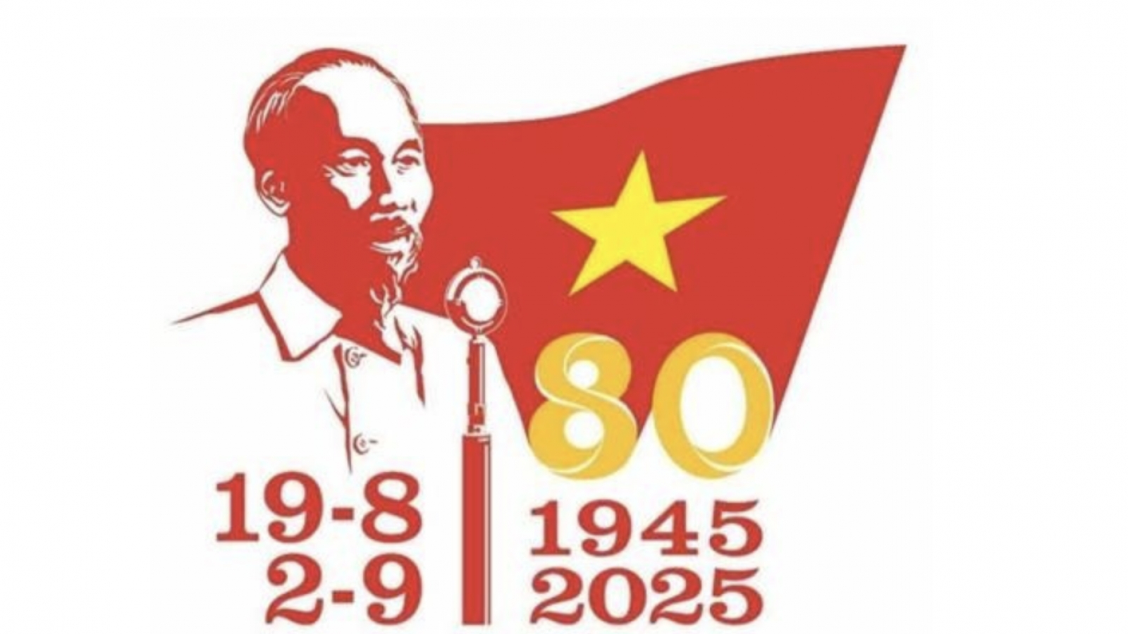 Official logo for 80-year milestone of August Revolution, National Day unveiled