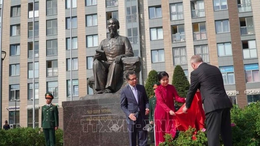 Ho Chi Minh Square inaugurated in St. Petersburg