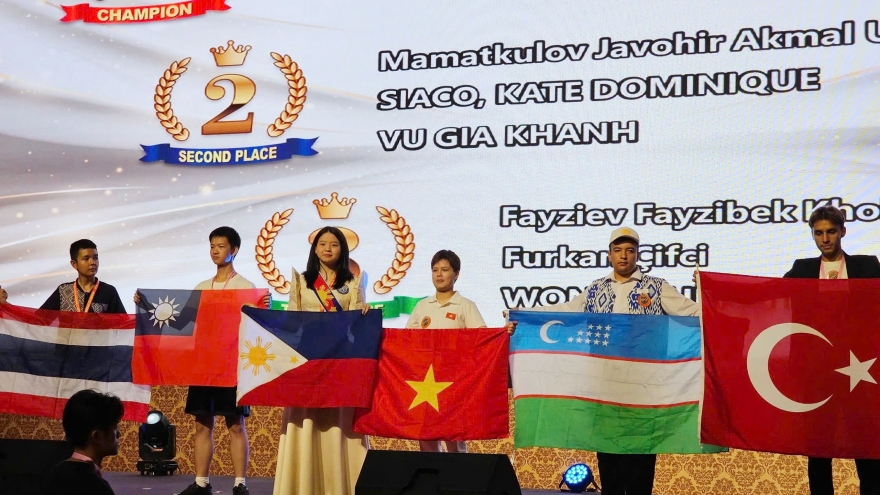 Big haul of medals for Vietnam at World Mathematics Invitational 2025