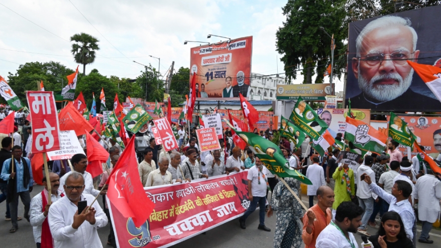 Đình công “Bharat Bandh” tại Ấn Độ: Giao thông ở nhiều thành phố bị tê liệt