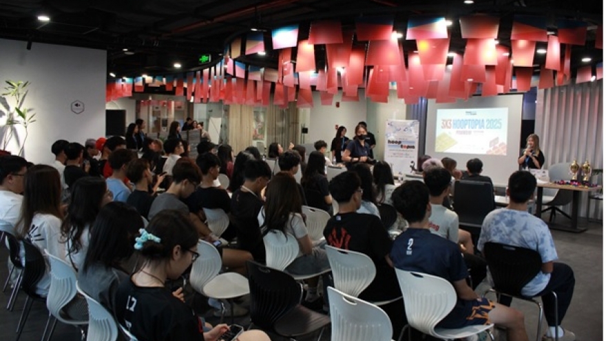 Giải đấu 3X3 HoopTopia 2025: Khuấy động mùa hè của học sinh Hà Nội