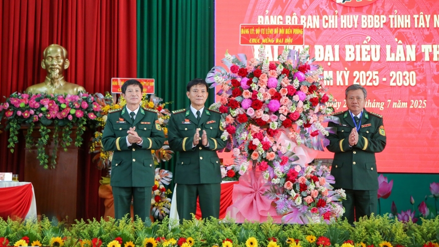Bộ đội Biên phòng tỉnh Tây Ninh có tân Bí thư, Phó Bí thư Đảng ủy